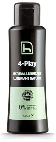 Lubricante Natural a Base Agua BIO - Gel Lubricantes Parejas - Lubricante Ecológico Íntimo con Aloe Vera Base Acuosa - Certificado Orgánico - 100 ml