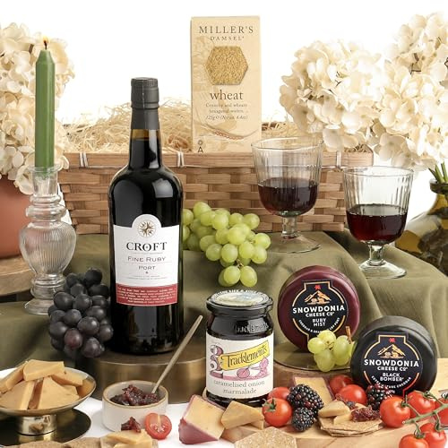 Port & Cheese Gift Hamper | Luxury Port Gift Set for Men