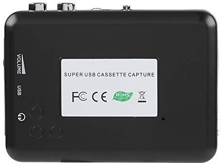 NEUFDAY 【 Tape to PC Grabadora de Cassettes Convertidor de CD MP3 Capturar un Reproductor de Audio Digital, Regalo de Año Nuevo