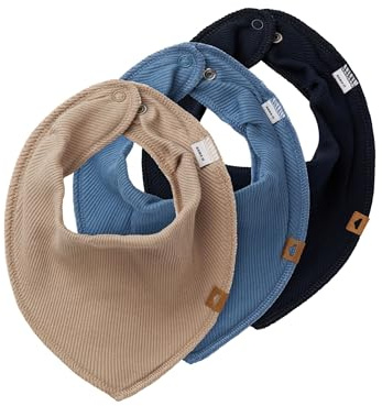 Namn det NBNYVETTI 3P halsduk BIB NOOS haklapp, mörk safir/pack: w. Coronet Blue Pure Cashmere, en storlek (3-pack)