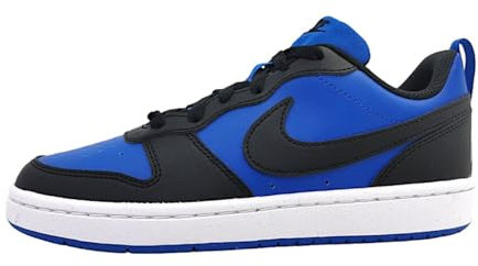 Nike Court Borough Low RECRAFT GS, Sneaker, Game Royal/Black-White, 38.5 EU