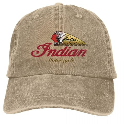 IEINYAUP Indian Retro Vintage Motorcycle Men Pure Color Baseball Hats Sun Visor Caps Peaked Cap Cotton, for All Seasons