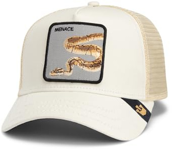 Goorin Bros. Trucker Cap Deadly Companion Creme Beige, Size:OneSize