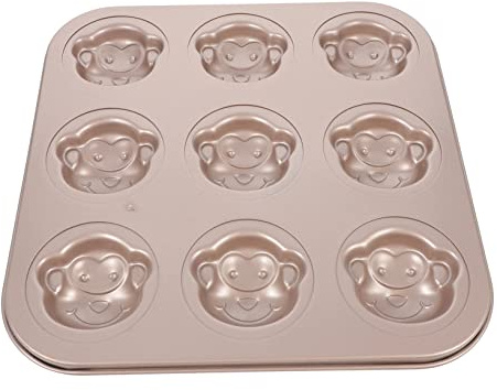 VOSAREA Stampo Per Torta Forma Di Cartone Animato Carbonio Stampo Da Forno Antiaderente Per Cucina Utilizzabile Per Torte Biscotti e Dessert