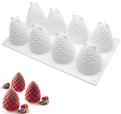 LAKPYN 1 PCS 200g Stampo in silicone Stampo in silicone per limone, 3D, in silicone, per brownies, mouse, dessert al forno, decorazione per torte(B)