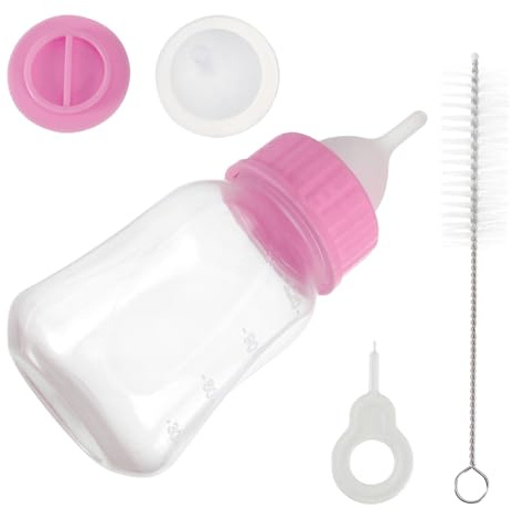 NOLITOY Cat Bottle Feeder Pet Milk Bottle Portable for Newborn Kittens and Puppies