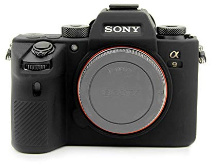 kinokoo Silikonhülle für Sony Alpha A9 / A7M3 / A7R3 A7RIII Schutzhülle (schwarz-b)