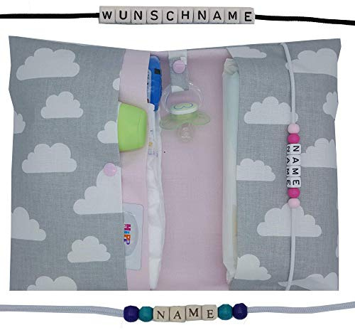 Große Windeltasche XXL mit Name Wickeltasche
