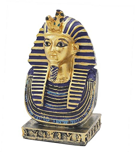 Ägyptischer Pharao Aquarium-Dekoration antikes Ägypten deko klein zubehör figuren Reptilien Schildkröte pyramide Eidechse Spinnenbecken Terrarium dekofigur Dekoration Ornament