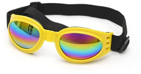 1 stücke Faltbare Haustier Hunde Sonnenbrille Wasserdichte Sonnenbrille Für Kleine Mittlere Große Hunde Brille Auge Tragen Haustier Zubehör