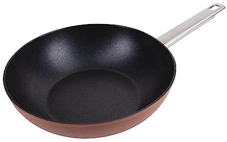 San Ignacio Wok 28x7.8cm aluminio forjado, inducción, agros