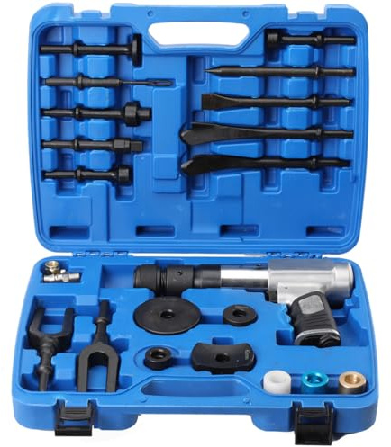 Vibro Druckluft Meißelhammer Satz, Vibro Druckluftmeißel, Air Hammer Kit | Meisselhammer Drucklufthammer Presslufthammer, Schlaghammer Ball Joint Dismantling Hammer