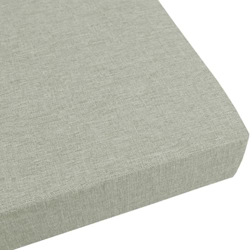 AQIGR Bankauflage 150x50/120x40/140x40 Outdoor Bankkissen Sitzauflage Braun/Grau/Grün/Taupe Sitzkissen Bank Stuhlkissen Bankpolster Schaukel mit Abnehmbarem Bezug(Color 7,120x40cm/47x16in)