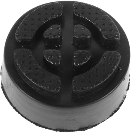 TINEASUR Lift Rubber Mat Jack Topper Pad Gummiauflage Für Wagenheber Stabilität Und Schutz Für Pkw Und SUV-reparaturen Schont Fahrzeugrahmen Und Verhindert Kratzer