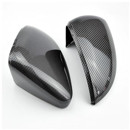 AJKSTDPV Auto Spiegelkappen RüCkspiegel Kappe Für Golf MK7 7 7R MK7.5 2014-2017 Auto Links & Rechts Rückspiegel Abdeckung Seite Rückspiegel Abdeckung Seite Spiegel Abdeckung(Carbon Look)