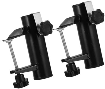 CIMAXIC 2 Stücke Heavy Duty Terrasse Regenschirm Regenschirm Ständer Regenschirm Montieren Terrasse Regenschirm Halterung Für Outdoor Strand Terrasse