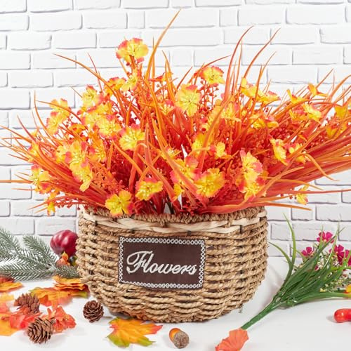 HBell Künstliche Blumen für den Außenbereich, UV-beständig, künstliche Buchsbaumpflanzen, künstlicher Kunststoff, Grün für drinnen und draußen, künstliche Pflanzen, Garten, Veranda, Fensterkasten