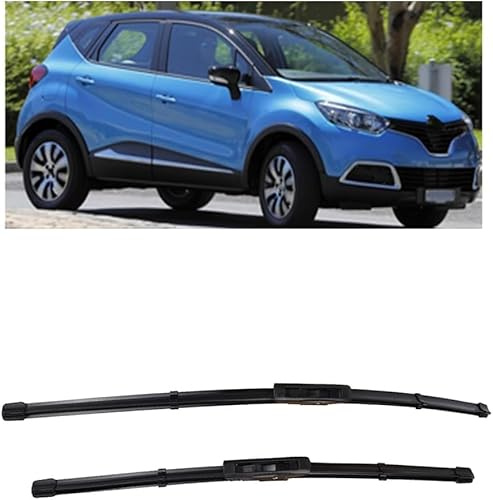 Front Scheibenwischer für Renault Captur Kaptur 2013-2016, Scheibenwischer Vorne Wischer Scheibenwischerblätter Set für Frontscheibe Auto Wischerblätter Set