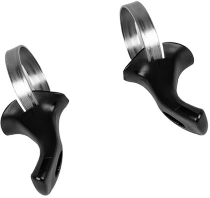 RASTKY Empuñaduras para Pulgar de Bicicleta, Manillar Ergonómico Ajustable para Bicicleta de Carretera, Reposapiés para Conducción de Larga Distancia, Material PA6 a Prueba de Golpes