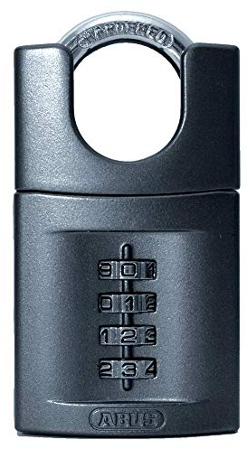 ABUS Zahlenschloss 158CS/50, 50 mm, Bügelschloss, 4 Ziffern