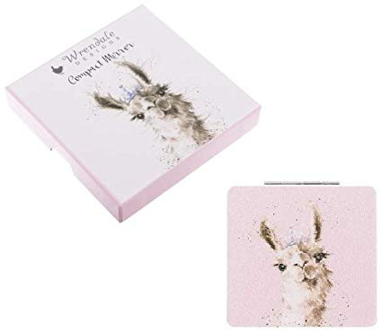 Wrendale Designs Taschenspiegel Lama Queen Lama