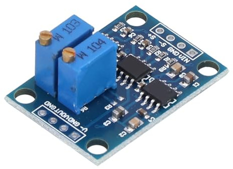 3-12VDC Millivolt Mikrovolt Spannungsverstärker Eingangssignal Verstärken Instrumentenverstärker Hohe Genauigkeit Gute Linearität 1000-fache Vergrößerung mit 2 Pin Header