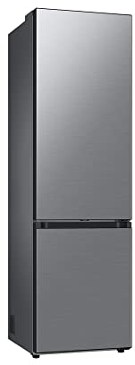 Samsung Bespoke RL38A7CGTS9/EG Kühl-/Gefrierkombination, 203 cm, 387 ℓ, AI Control, Twin Cooling+, Auto Ice Maker, No Frost+, Digital Inverter Kompressor, Edelstahl Look