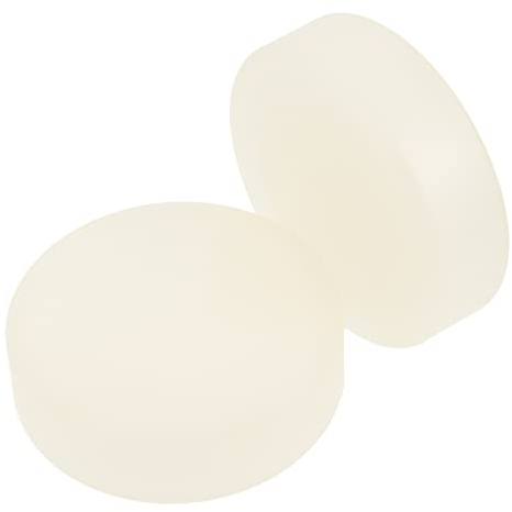 BIUDECO 2 Stück Eishockey Pucks PVC Trainingspuck Leicht Gleitend Glatte Oberfläche Wettkampf Übungszubehör Für Kinder Und Erwachsene Rollschuhtraining