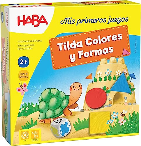 HABA 1307043005 - Meine ersten Spiele - Tilda Farben und Formen, Tischset für Kinder zum Sortieren und Erkennen von Farben. Mehr 2 Jahre