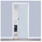 Puerta corredera plegable acordeon Interior Puerta plegable invisible de nido de abeja blanco, Separador Interior Puertas de acordeón para armarios Personalizable, 200 220 240 cm Alto Puerta Corredera