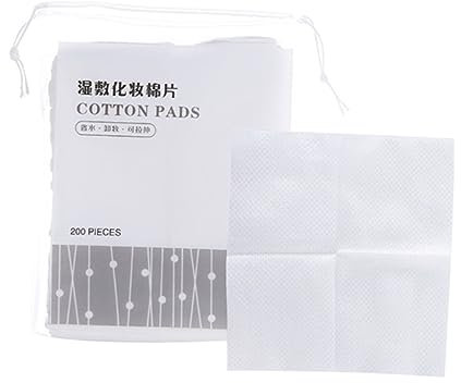 LOLIPPYY Makeup Remover Stretchable Facial Cotton Pads Hygienic Cleansing Cloths Pads Women Beauty
