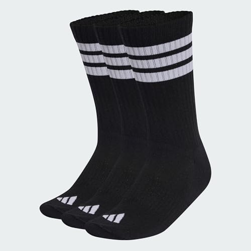 adidas 3-Stripes Cushioned Crew Socks 3 Pair Pack