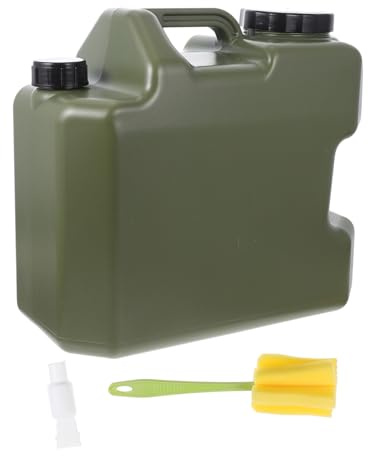 TOPBATHY Secchio Acqua Rubinetto 18l in PE Verde per Campeggio