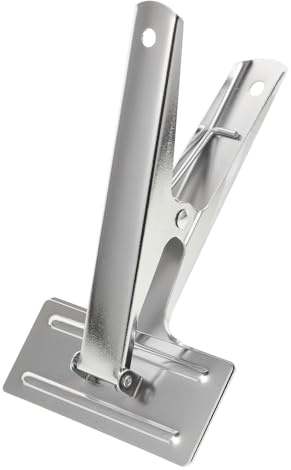 Toyvian Clip per Trapuntatura in Acciaio Inox per Cucito Fai da Te Pinza Multiuso per Orlo e Maglieria Accessori per Marcatura Tessuti Bordi Lisci e Angoli Arrotondati per Lavori
