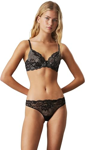 Calvin Klein Soutien-Gorge Femme Unlined à Armatures, Noir (Black), 90E