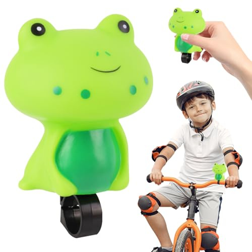 Campanello Bici Bambino Mini Clacson Bici Carino Campanello per Bicicletta con Motivo a Cartoni Accessori Bici dei Bambini per Biciclette Tricicli