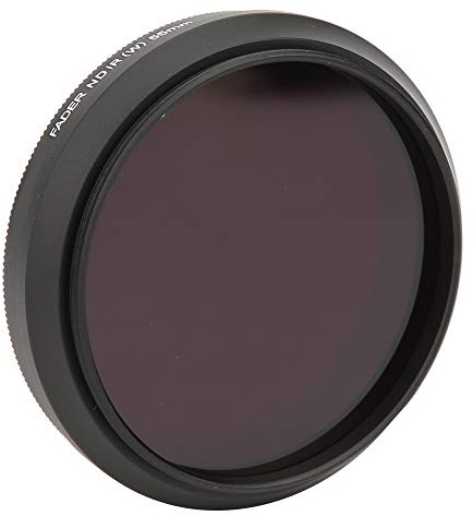 CHICIRIS Justerbart Infraröd Filter Av Roterande Filter för Skapandet Av Infraröd Fotografering, Aluminiumlegering + Optiskt Glasmaterial (55 mm)