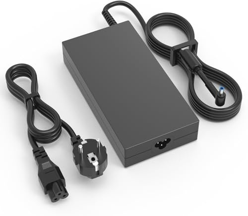QYD 120W Laptop Ladekabel für HP Omen 17-W101ng 17-W104ng 15-J078ca | 17-J178ca HSTNN-LA25 PA-1121-62HE HP USB-C Dock G5 USB-C/A Universal Dock G2 5TW13AA Ladegerät Netzteil 4.5 * 3.0mm