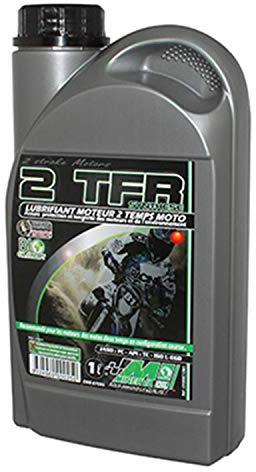 MINERVA OIL HUILE MOTEUR 2 TEMPS MINERVA 50 A BOITE-MOTO TFR 100% SYNTHESE, BIO DEGRADABLE (1L) (100% MADE IN FRANCE)