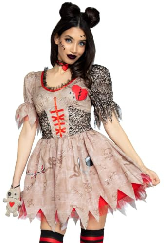 Leg Avenue Damen Tödliche Voodoo Puppe Halloween Kostüm