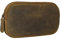 STILORD 'Mike' Vintage Leder Etui Ledermäppchen ideal für Stifte Handy Kosmetik Geld Brille Schlüssel Federmappe Schminktasche Echtleder, Farbe:mittel - braun