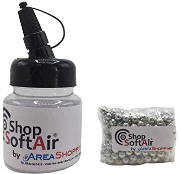Shop SoftAir® 250 Pallini in Metallo per Pistole Fucili da Softair Soft Air 6 MM 0,80 Grammi
