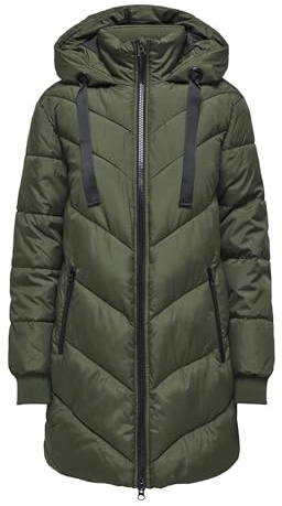 JACQUELINE de YONG kvinna lång parkas JDYSKYLAR lång parkas, Skogsnatt, L