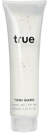 Toni Gard TRUE FOR MAN Duschgel 150 ml - Moschus, Zedernholz, Vetiver, Veilchen, Iris, Moos, Ananas, Zitrone, Bergamotte Herrenduft, zitrisch, frisch, Shower Gel für Ihn
