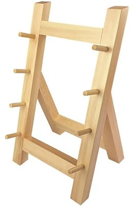 Porte-baïonnette japonais Porte-couteau en bois Porte-couteau à balancier Couteau en saule Set d'outils pour chef sushi Outils de cuisine (Four Layer)