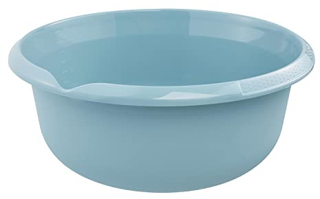 keeeper Bacinella Universale con Beccuccio, Rotonda, 9 L, Diametro 36 cm, Björk, Nordic Blue (Blu)