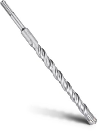 MOXPIFY SDS Plus Bohrer 18 x 260mm,Betonbohrer mit 4 Hartmetall Schneiden und Doppelwendel,Hammerbohrer Für Beton,Stein,Naturstein