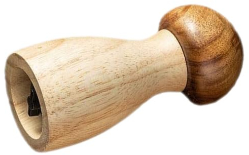 LALADEFIEE Macina Pepe in Legno Di Acacia Dispenser Per Condimenti Per Cucina Picnic e Barbecue Manuale