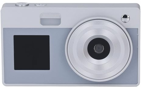 Digitalkamera med 16x Zoom för Studenter - Digitalkamera 1080P 48 MP Skärmskakning - Bärbar Kompaktkamera för Dagliga Resor - Digitala pek- och Skjutkameror (64 GB)