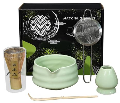 Utensili e gadget da cucina, set da tè giapponese autentico 5 pezzi